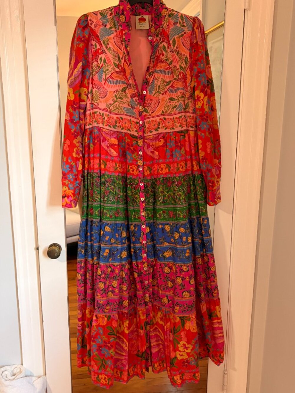 FARM RIO MIDI DRESS - Picture 2 of 7